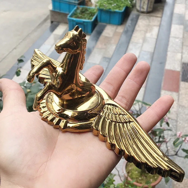 Автомобильный Стайлинг, передний капот, эмблема лошади, значок, наклейка для Audi Buick, Holden, Chrysler, Mazda, Lexus, Bentley, Dodge, авто, универсальная наклейка