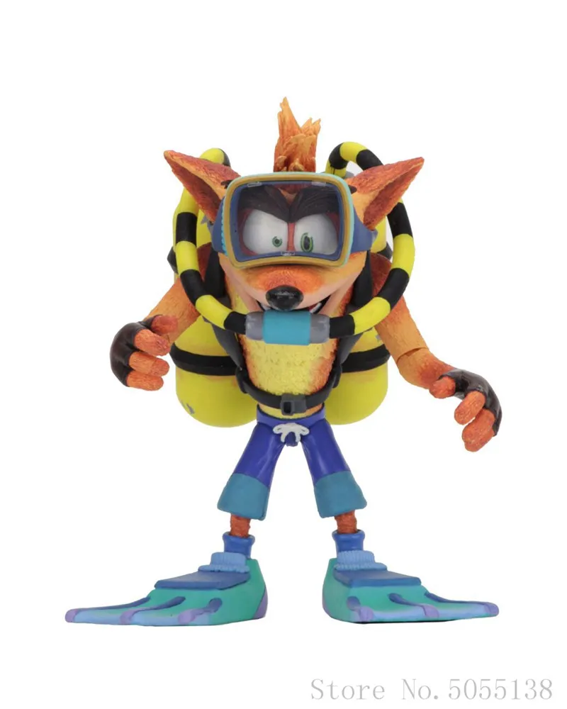 Летающая версия NECA аварийный бандикот из дрилогии Mad Strike Классическая игра