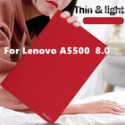 Чехол для Lenovo A5500, защитные Смарт-Чехлы, кожаные чехлы для планшетов, планшетов, Диагональ экрана 8,0 дюйма