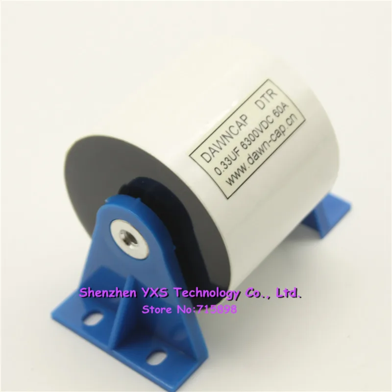 DTR 0 33 мкФ 6300VDC 60A сверхвысоковольтный импульсный конденсатор высоковольтные