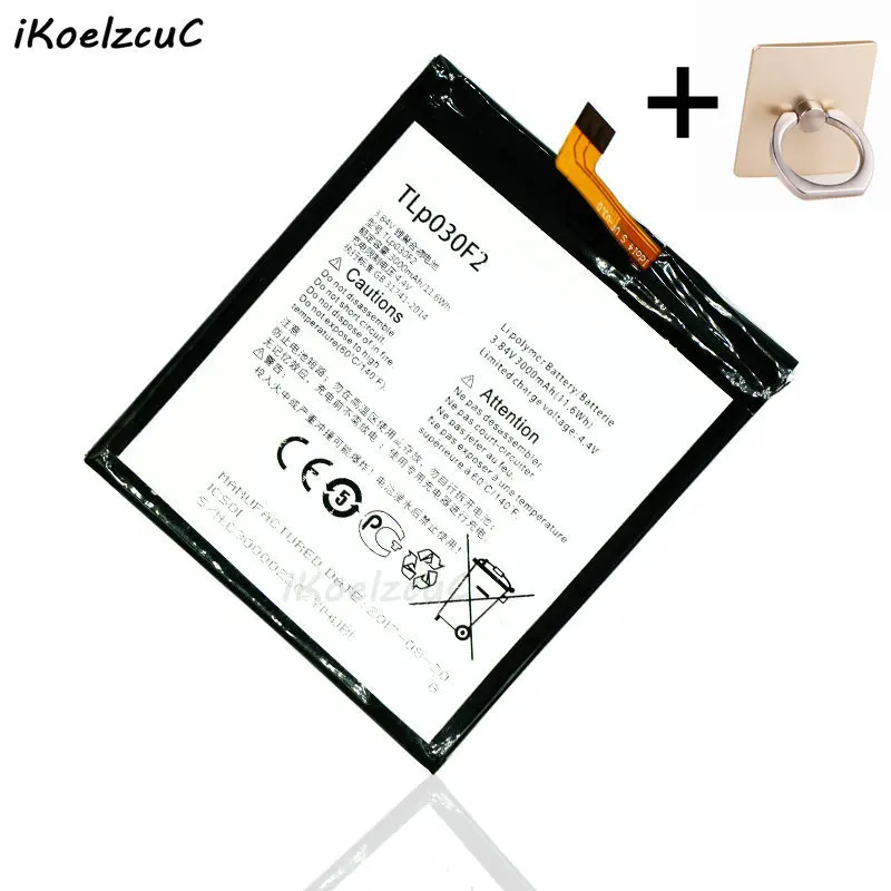 IKoelzcuC 1x TLP030F1/TLP030F2 3000 мАч батарея + инструменты для Alcatel One Touch Idol 4S DTEK60 OT 6070 6070K