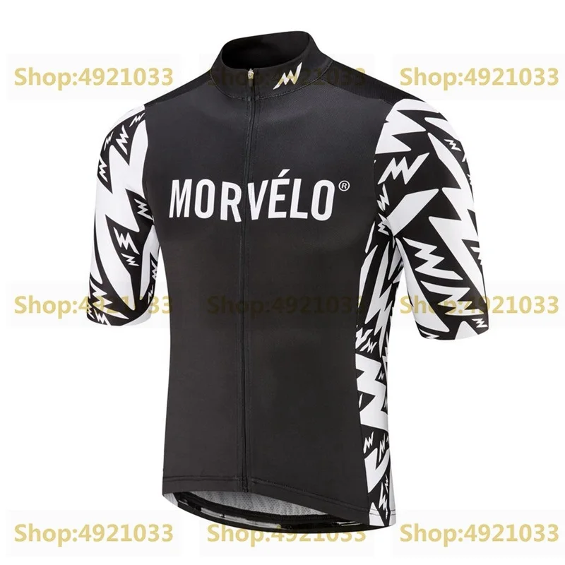 Morvelo, Мужская велосипедная майка с фламинго, новинка, летняя велосипедная рубашка RBX с коротким рукавом, одежда для велоспорта, новинка весны, Maglia da ciclismo - Цвет: 11