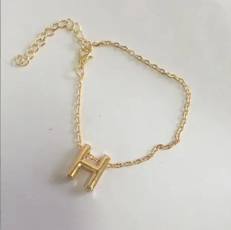 2018 горячая Распродажа модный простой золотой сплав английский 26-буквенный