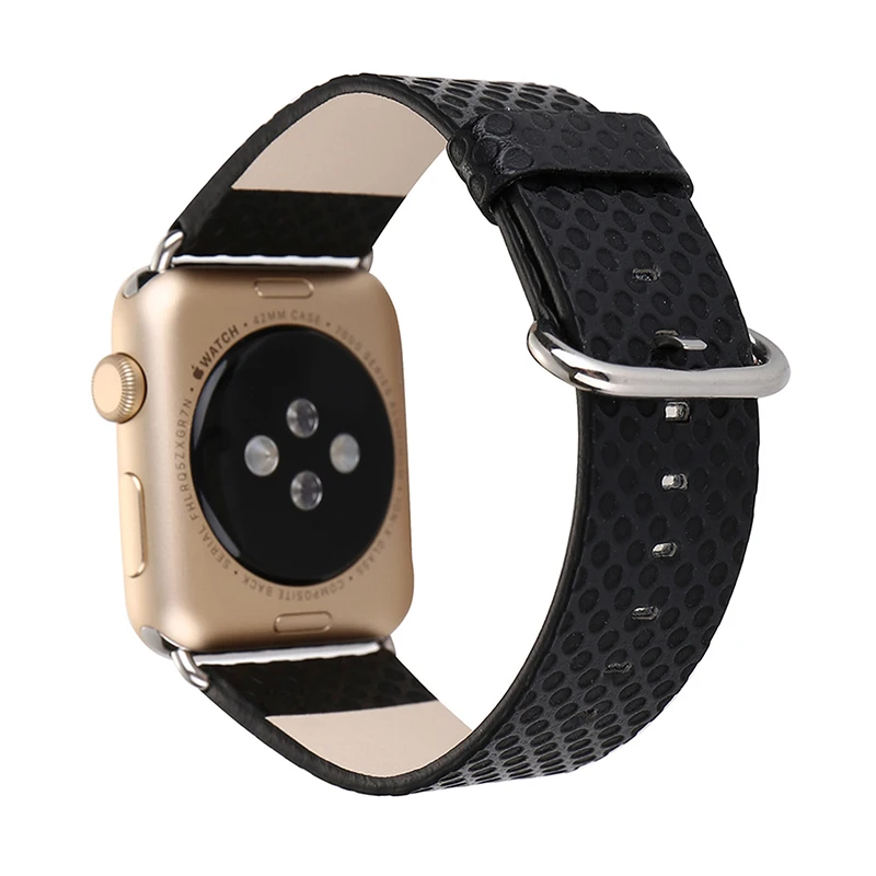 38-42 мм Horlogeband для Apple Wacth Группа Мода кожаный ремешок для Apple Watch Series 1 2 3 ремешки Браслет