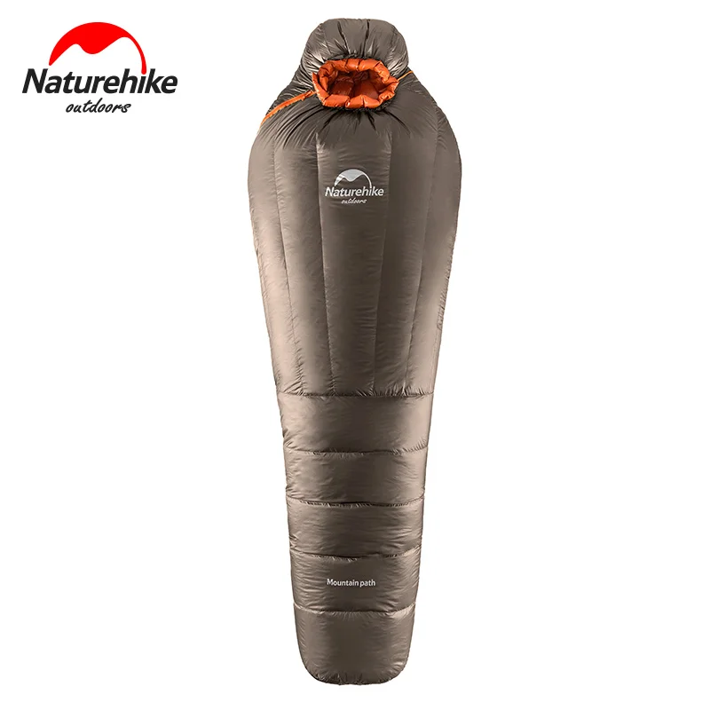 Naturehike Factory, спальный мешок на 90% утином пуху, горная дорожка, Мумия, утепленный спальный мешок, зимний теплый пуховый спальный мешок