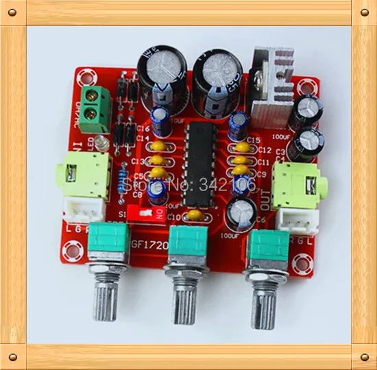 

Free Shipping!!! 5pcs XR1075 fever pitch plate / BBE digital sound amplifier board beautify the front plate