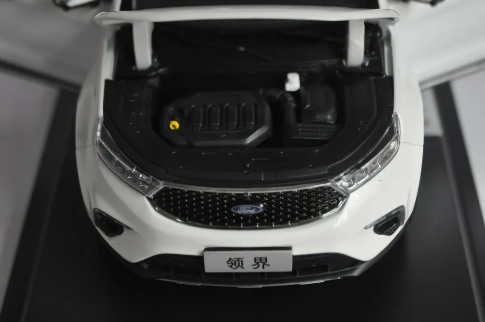 1:18 литая модель для JMC Ford Territory белый внедорожник игрушечный автомобиль миниатюрный коллекционный подарок