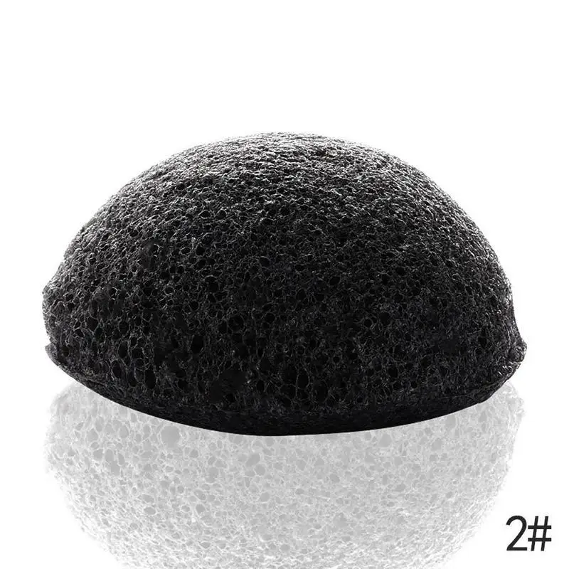 6 цветов спонж для лица Konjac спонж косметический спонж уход за лицом Чистящая губка натуральный спонж Конняку средство для умывания - Цвет: 2