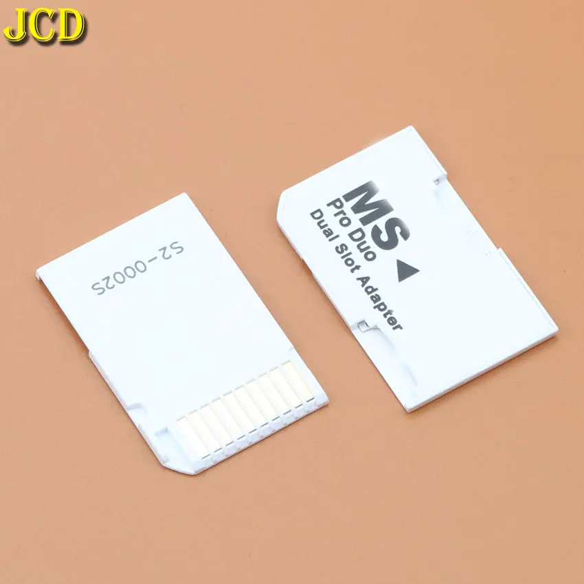 JCD 1 шт. новый двойной 2 слота Micro для SD SDHC TF карт памяти MS Card Pro Duo адаптер адаптера PSP