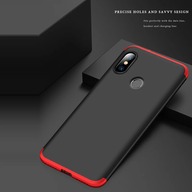 360 полная защита чехол для Xiaomi Mi A2 Max 3 8 SE Mix 2S 2 ультра тонкий матовый Жесткий Чехол