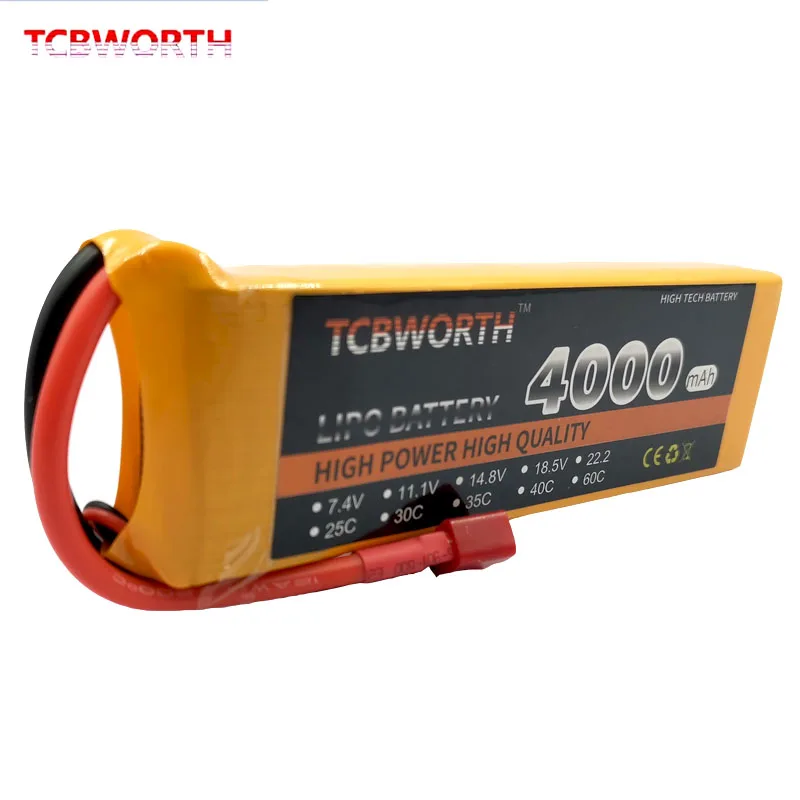 

2S RC LiPo Battery 7.4V 4000mAh 40C 60C 2S LiPo for RC Car Helicopter Airplane Aircraft Quadrotor Drone RC Batteries LiPo 7.4V