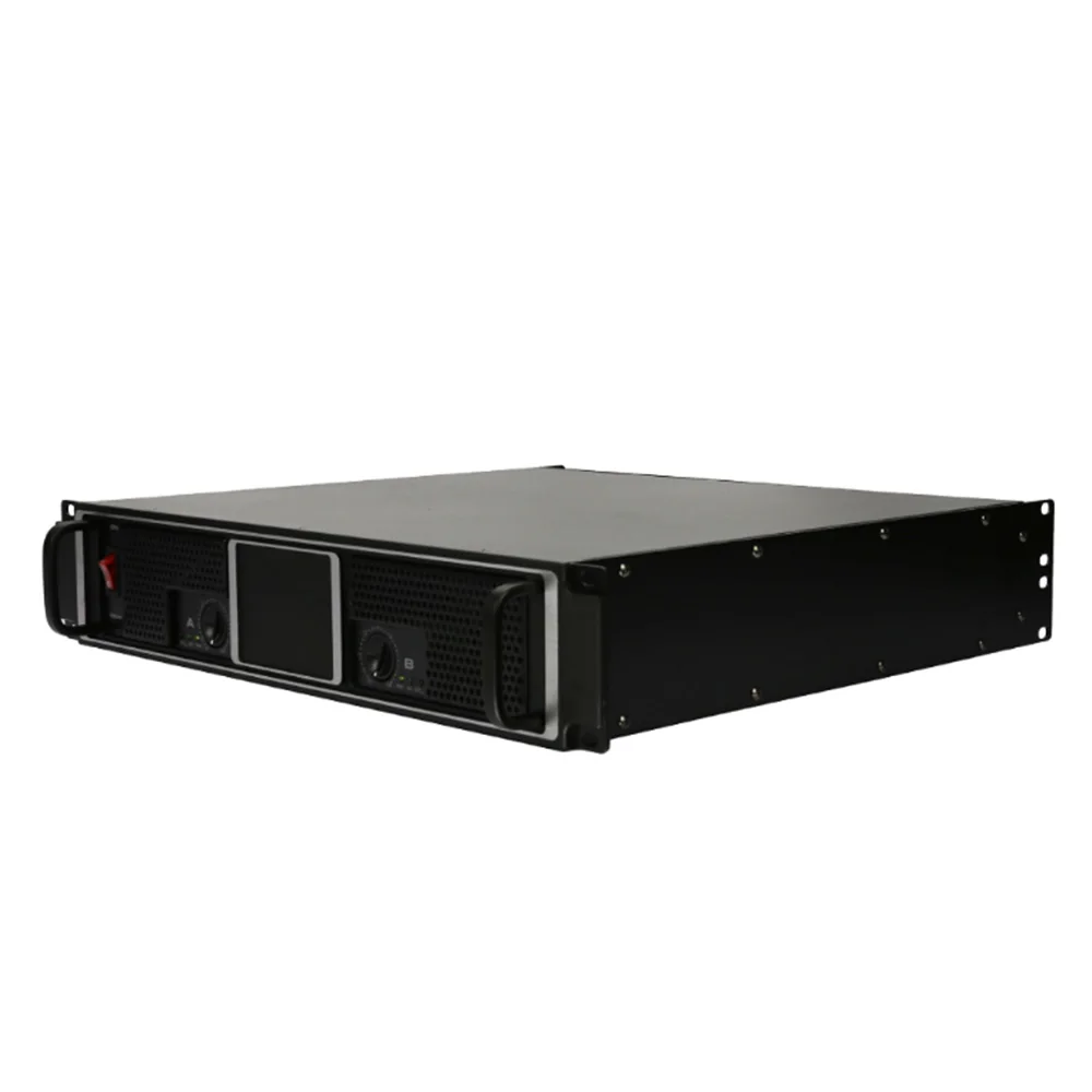 Профессиональный усилитель мощности CS4080 чистый пост-сценический КТВ сценический аудио усилитель 600 Вт усилитель 2U