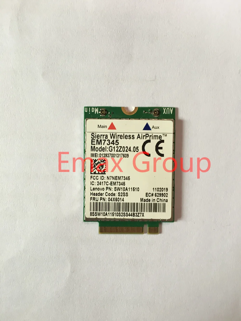 Для IBM Lenovo Thinkpad W540 T440 T540P L440 X240 X1 Carbon EM7345 + 2 антенны NGFF M.2 WWAN Card 04X6014 4G LTE/HSPA +|lte 4g|lte cardlte