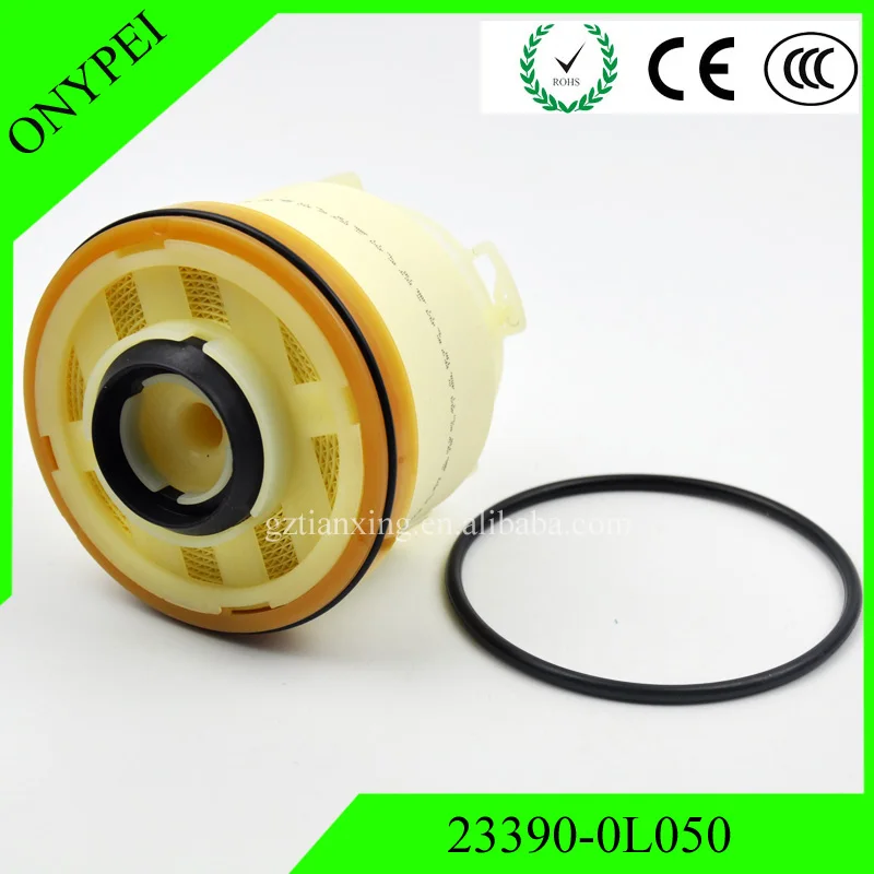 Новый элемент топливного фильтра 23390 0L050 для Toyota Hilux KUN16 KUN26 Fortuner KUN51 1kdftv 233900L050|assis| |