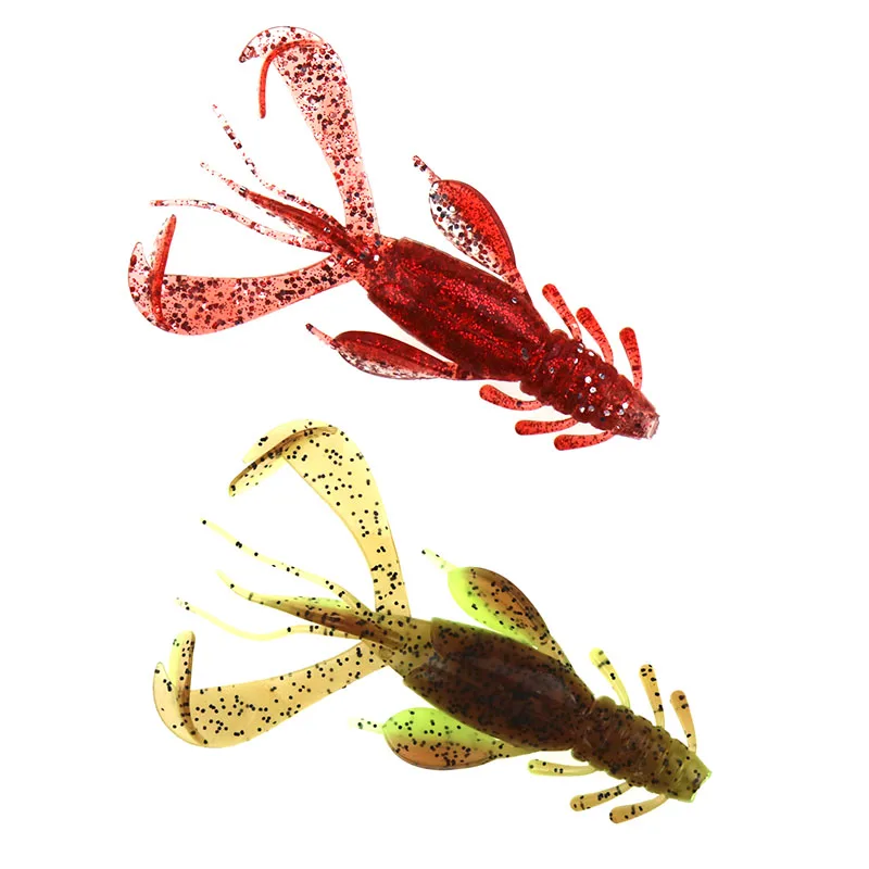 Приманка для рыбалки мягкая силиконовая в ассортименте 5 шт./лот 11 г/10 см | Спорт и