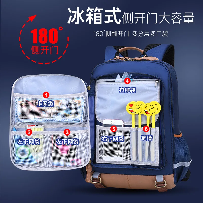 Waterproof Backpacks School Bags For Boys Girls Children Book bags Kids kids Satchel Knapsack Orthopedic | Багаж и сумки