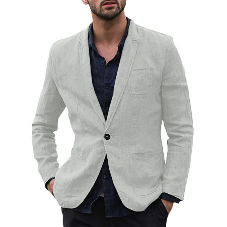 Мужские куртки и пальто зимний бренд Slim Fit с хлопком плотный длинный рукав тонкие