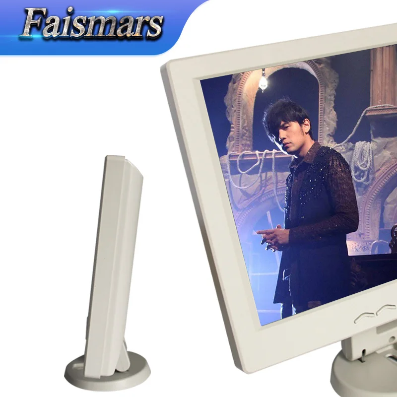 10 дюймовый квадратный экран TFT LCD монитор с DVI интерфейсом и белой пластиковой