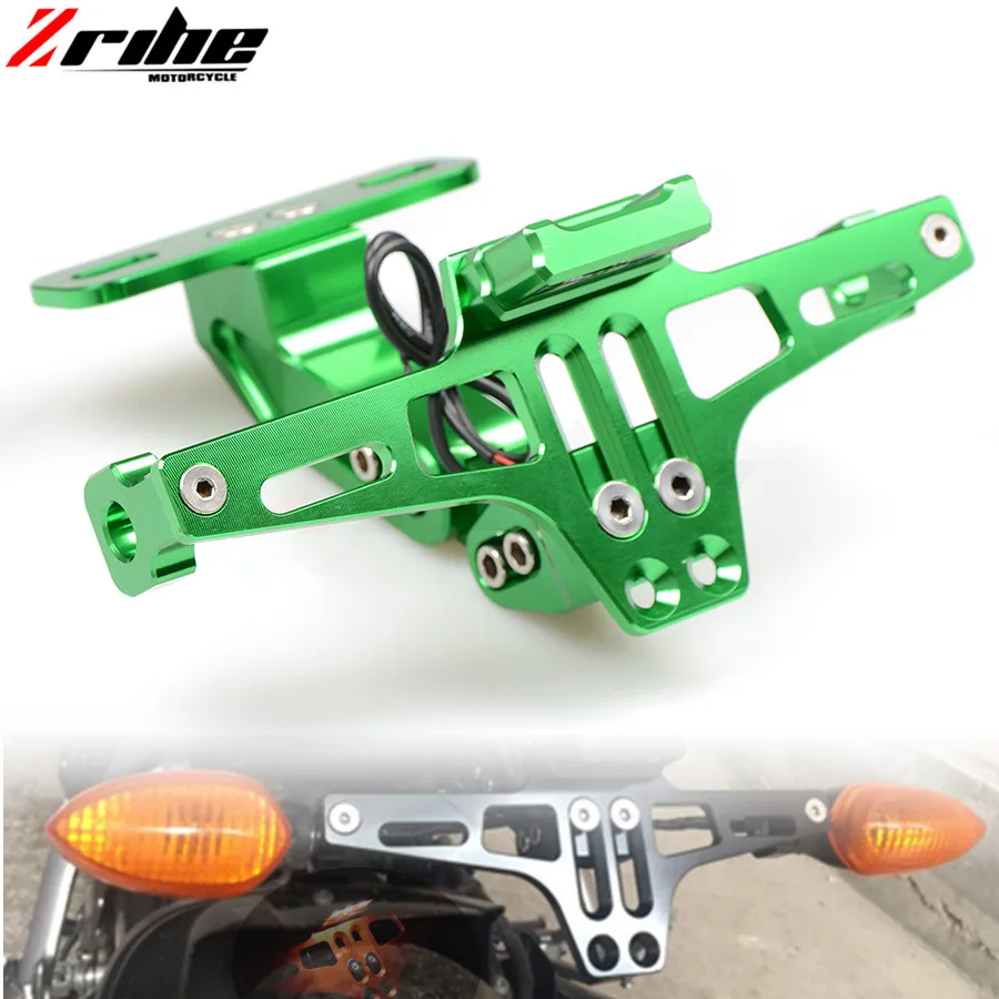 Светильник нштейн для номерного знака мотоцикла Kawasaki Ninja 300 600 ZX6R H2R ER6N ER6F z800 z750