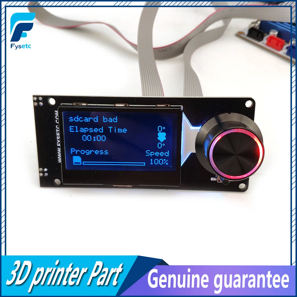 Тип D MINI12864 ЖК экран белый на черном мини 12864 дисплей смарт поддерживает Marlin DIY с SD