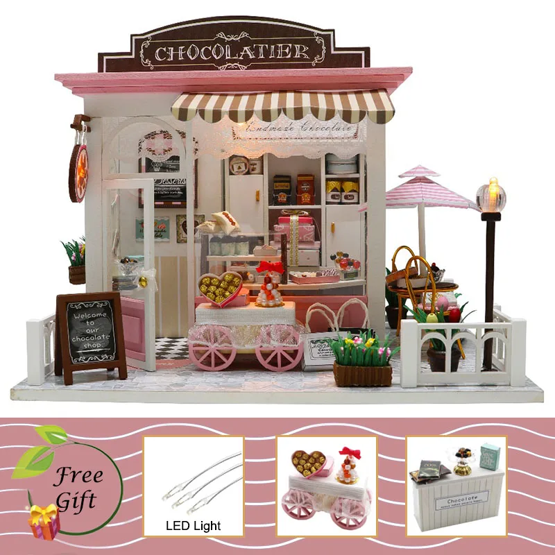 C07 Cutebee кукольный дом мебель миниатюрный кукольный домик DIY миниатюрный дом комната коробка театр игрушки для детей Каса DIY кукольный домик N - Цвет: C07