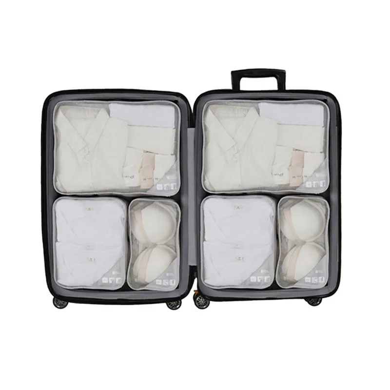 High quality travel storage bag Clothes organizer Underwear socks shoe sorting Waterproof Oxford cloth folding set | Дом и сад