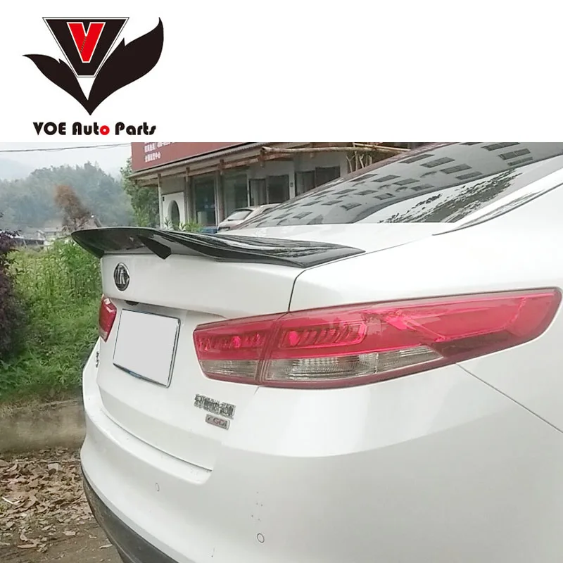 2016 2019 K5/Optima R style спойлер для заднего крыла из углеродного волокна/ФАП KIA