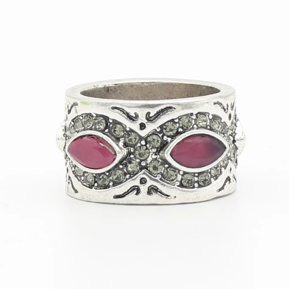 Новинка винтажная женская маска цветок из смолы свадебное кольцо античное