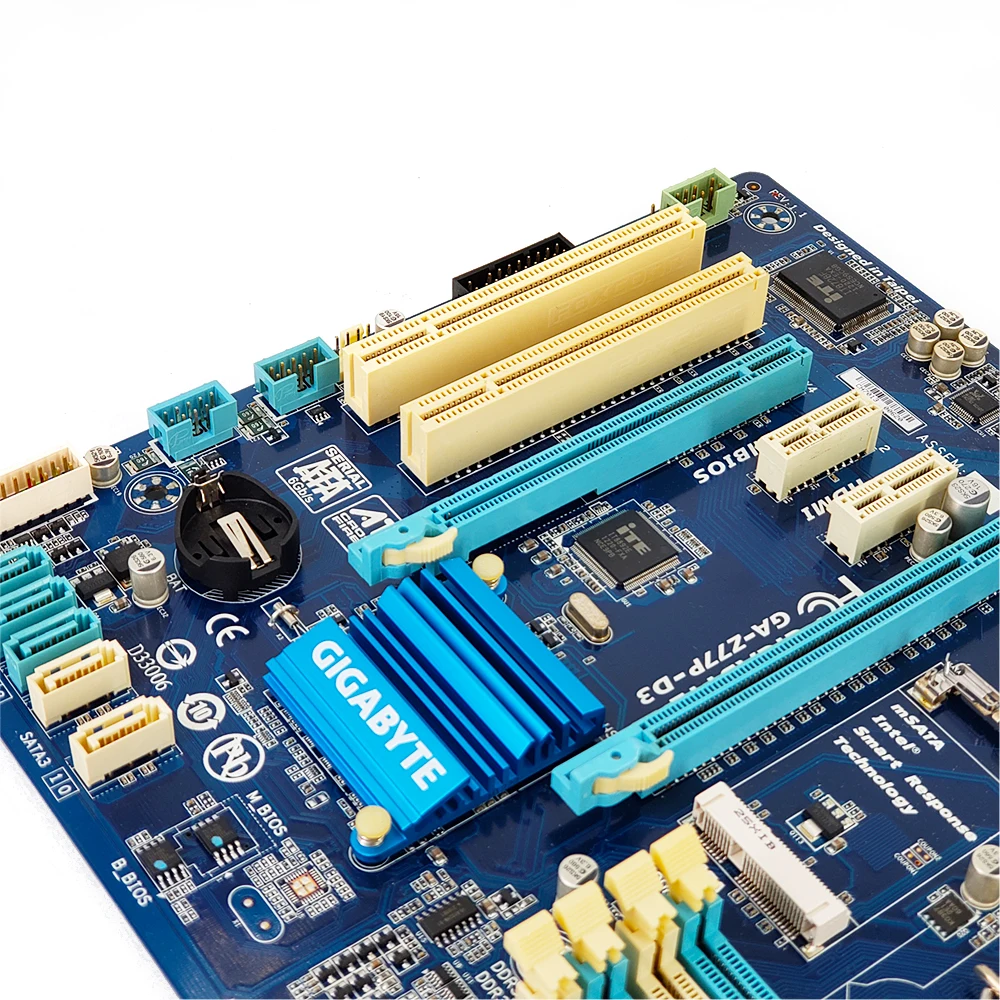 Gigabyte GA-Z77P-D3 настольная материнская плата Z77P-D3 Z77 розетка LGA 1155 для i3 i5 i7 DDR3 32G ATX