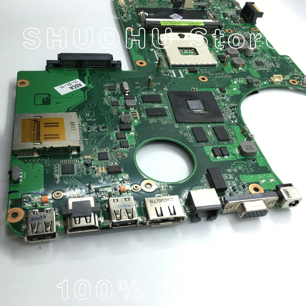 Материнская плата KEFU для ноутбука ASUS N71JV N71JN N71J REV 2 0 протестированная на 100%