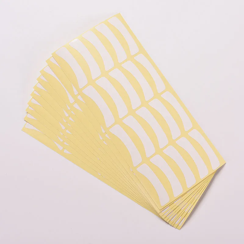 Горячая 100 пар/упак. Бумага пластыри ресниц под глаза подушечками ненатуральные