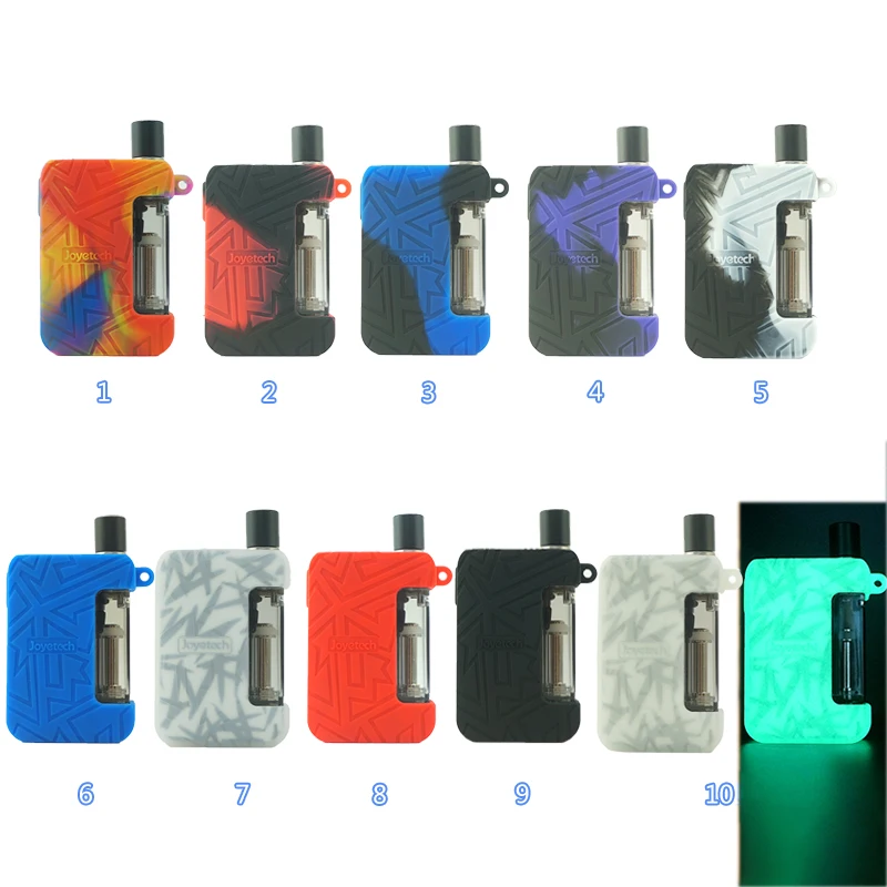 10 шт. 2019 RHS новые продукты силиконовый защитный чехол для Joyetech exceed grip цветов