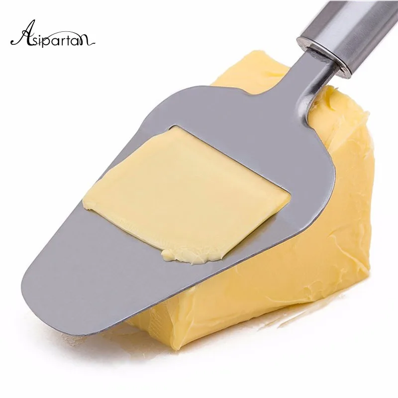 Asipartan Cheese Slicer Stainless Steel Cutter Never Sticks Kitchen Slicers Cake Potato |