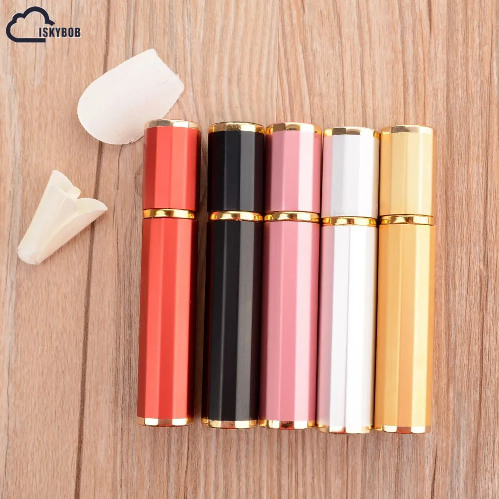 

Новый 8 мл многоугольный алюминиевый многоразовый спрей для духов, пустой косметический контейнер для женщин и девочек, упаковка дорожные о...