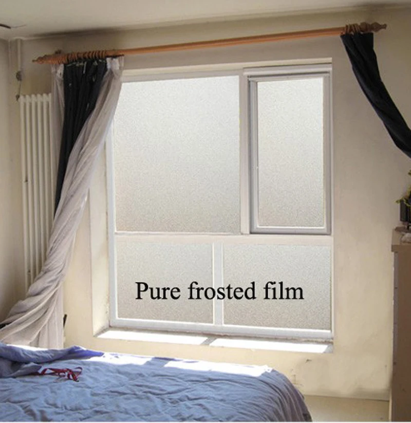 Матовая оконная пленка из ПВХ бумага для стеклянных окон наклейка на стену