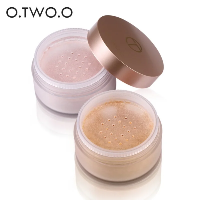 4 цвета мерцающий свободный Порошковая Косметика бронзатор и хайлайтер пудра