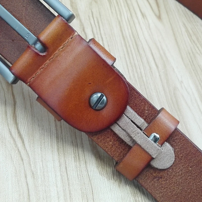 

High quality 100% leather mens belts luxury 150cm extension belt Men's leather needle buckles pure cowhide man's belt contracted