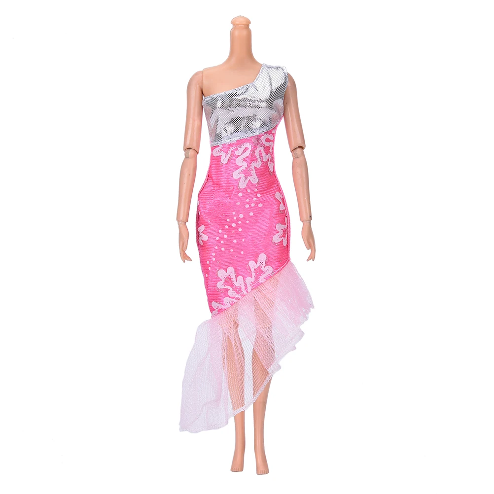 Модное серебристо розовое платье русалки с ласточкиным хвостом 2017 красивая