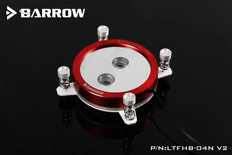 Курган LTFHB-04N-V2, для Intel Lga115x cpu водяные блоки Mirror Extreme, LRC RGB v2 акриловый микрорежущий микроводный