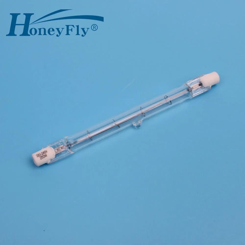 3 шт. J118 галогенная лампа 220 V/110 V 150W 200W 250W 300W 500W R7S 118 мм halojen двухсторонняя нити светов потока кварцевые часы