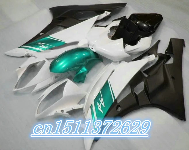 Bo high quality Green white fairing kits for R6 2006 2007 fairings set YZF 06 07 body | Автомобили и мотоциклы