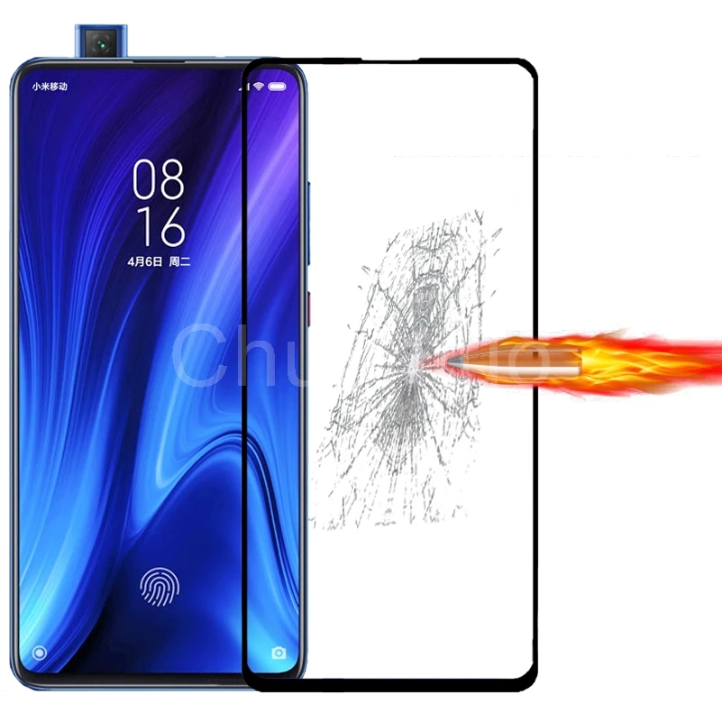 Закаленное стекло 2.5D 9H премиум-класса для Xiaomi Mi 9T Pro полное покрытие защита экрана