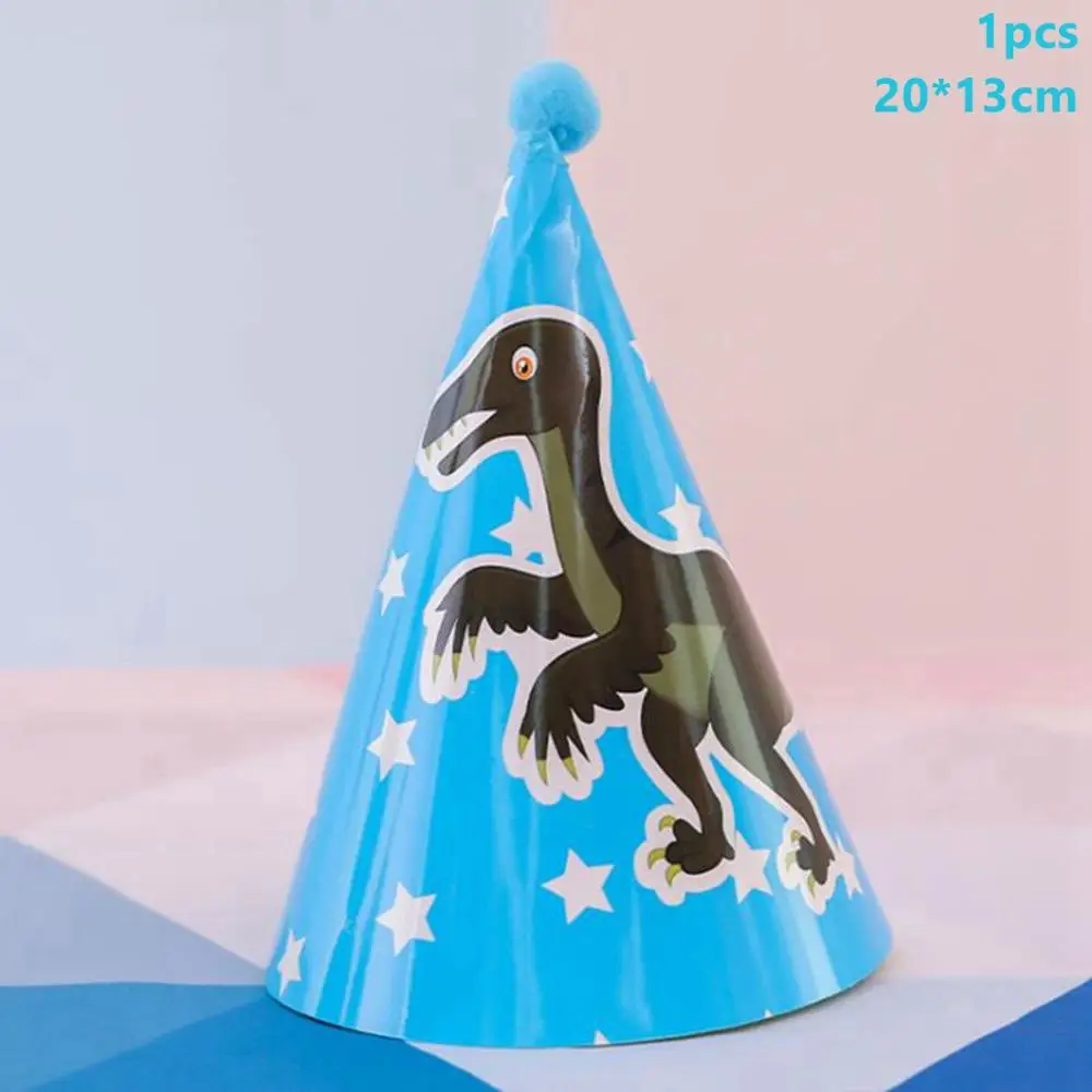 Dinosaur Hats 3 Taoup веселый динозавр плакат "с днем рождения" ткань Джунгли сафари вечерние поставки флаги и растяжки на день рождения джунгли динозавров вечерние Декор - Цвет: Dinosaur Hats 3