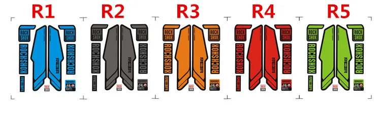 RockShox Reba RL велосипедная карбоновая рама вилка наклейка передние вилки