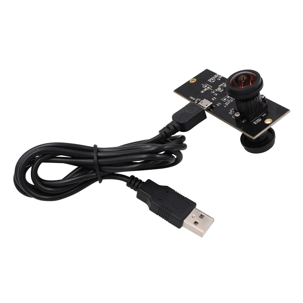 

Back to Back Panoramic Stereo Webcam Fisheye Wide View Angle Front Back Dual Lens USB Camera Module