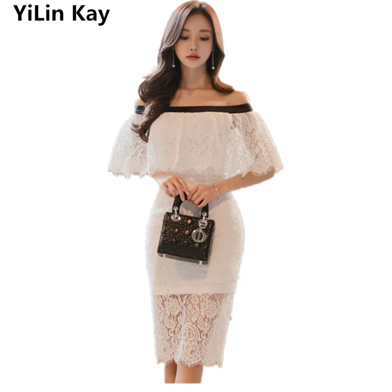 Высококачественное летнее женское платье YiLin Kay на заказ Новое поступление 2019