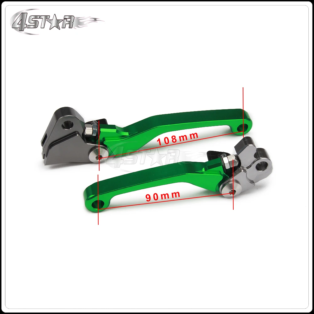 Мотоциклетный тормозной рычаг сцепления CNC для KAWASAKI KX125 2006 2008 KX250 2005 KX250F 2012 KX450F
