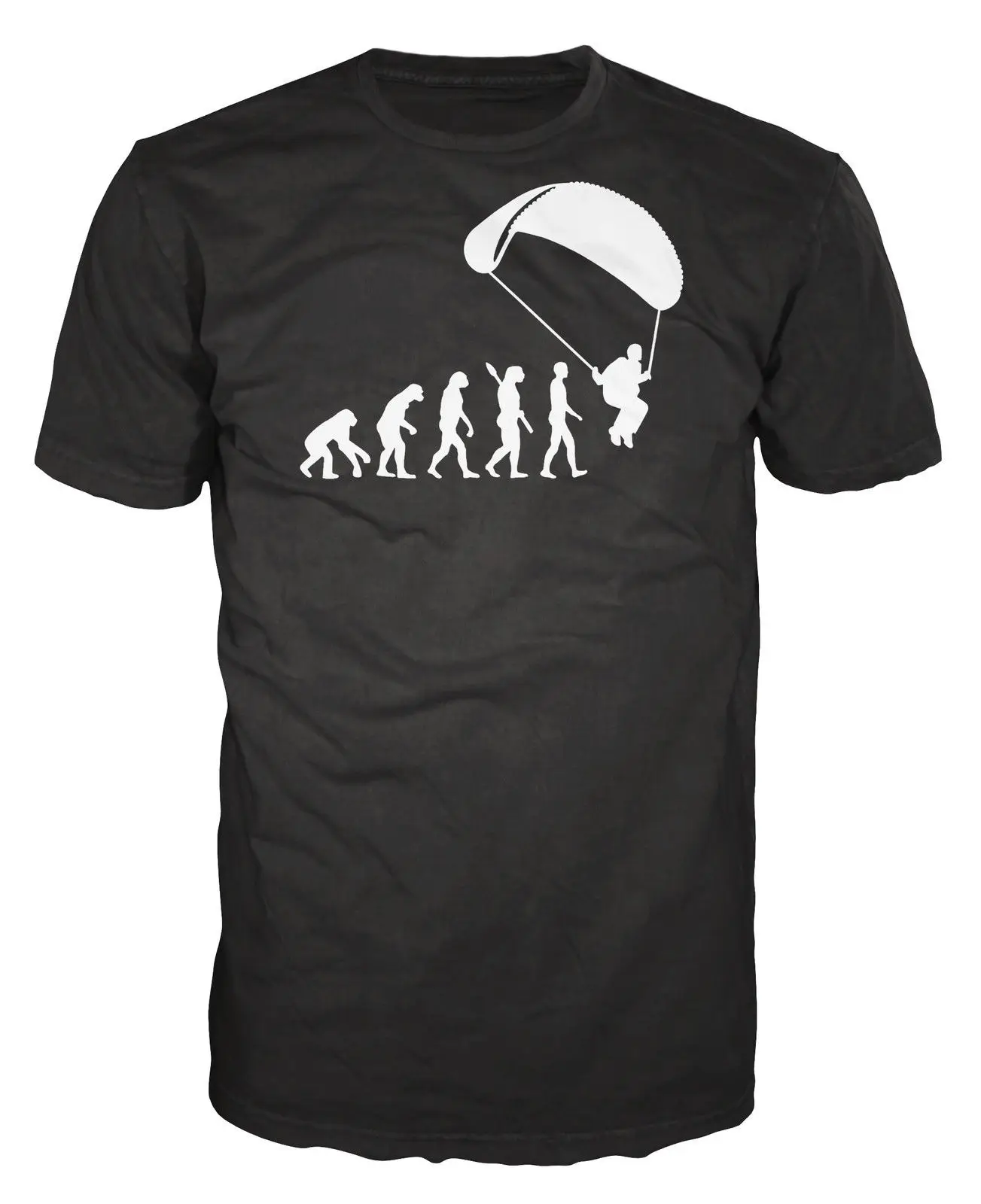 2019 Hot sale Free shipping 100% cotton Paragliding Evolution Funny Gliding Aviator Fly Pilot T-shirt | Мужская одежда