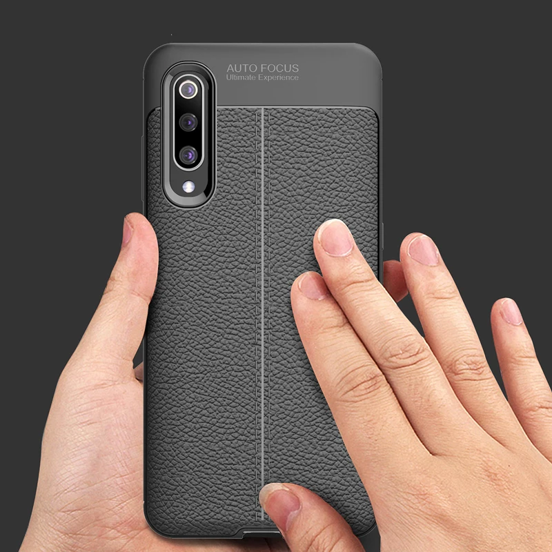 Чехол накладка YUETUO из ТПУ и кожи для xiaomi mi 9 mi9 se 9se mi9se xiomi силиконовые