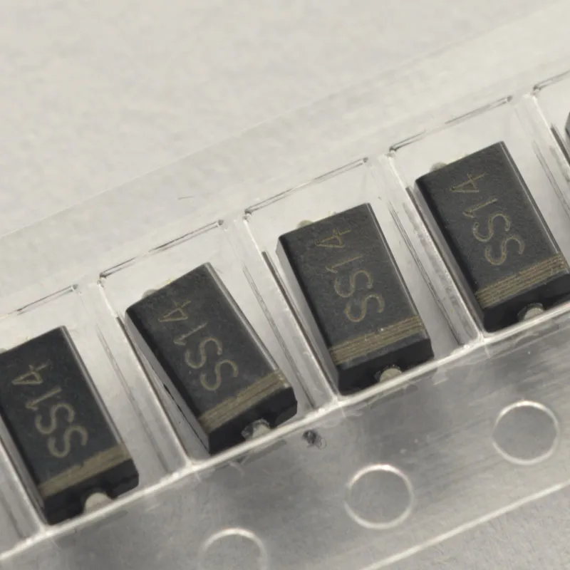 XIASONGXIN светильник 100 шт. диод Шоттки 1A 40V 1N5819 SS14 SMD SMT | Электронные компоненты и